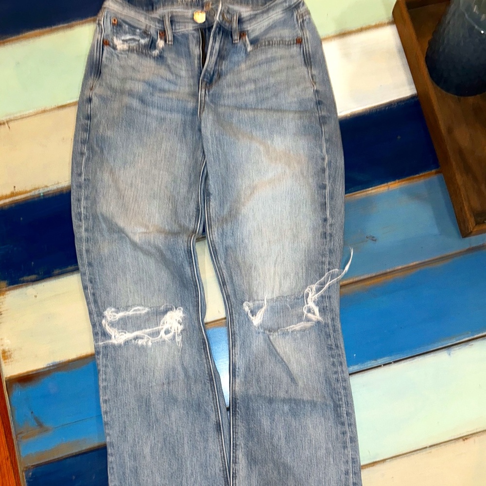 American Eagle Outfitters Light Blue Boot Cut Jeans